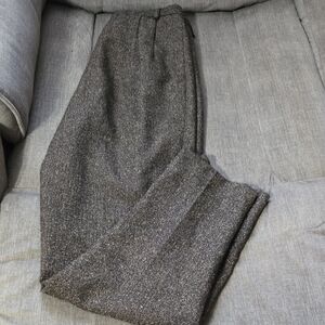 Pendleton Brown Speckled Wool Dress Pants Vintage